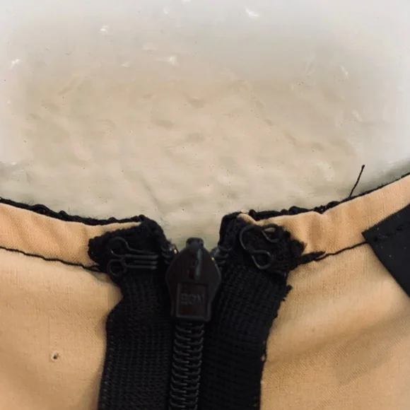 Lulus Dress Black Lace Bodycon Size Medium Long Sleeve LBD Whimsygoth Witchy - Picture 6 of 12